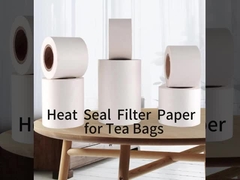 高品質食品品種 125mm 18GSM 熱密封フィルター紙 ロール ティーバッグ