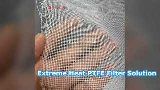高温 PTFE 濾布耐酸性溶液